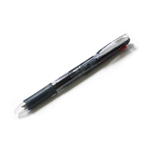 Zebra Clip-on Slim 4 Colors Multi-Pen 0.7 mm - Black Body