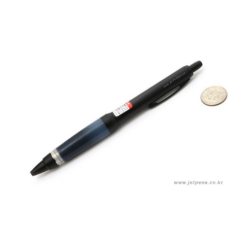Uniball Jetstream Alpha Gel Grip Ballpoint Pen - 0.7 mm - Black Body