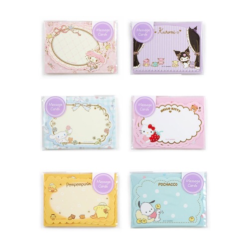 Sanrio character message card