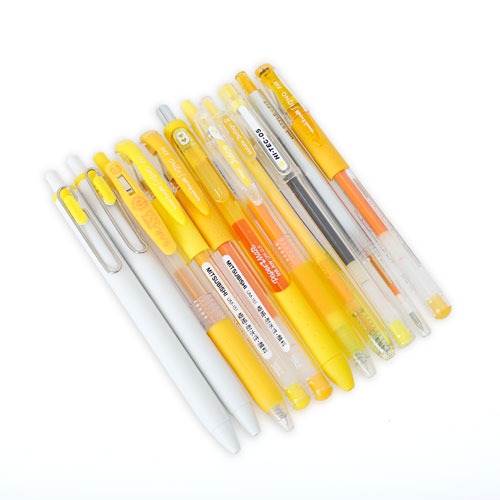 Best Yellow Color Gel Ink Pen 0.38-0.5mm