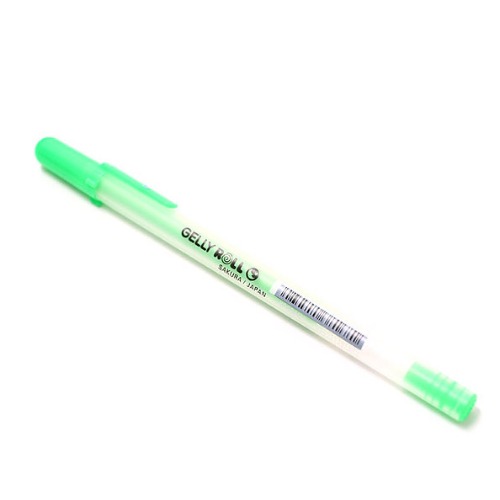 Sakura Moonlight Gel Ink Pen - Fluorescent Green