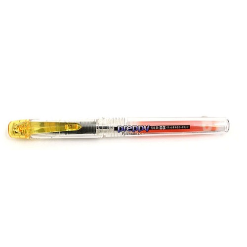 Platinum Preppy Fountain Pen - Yellow Ink