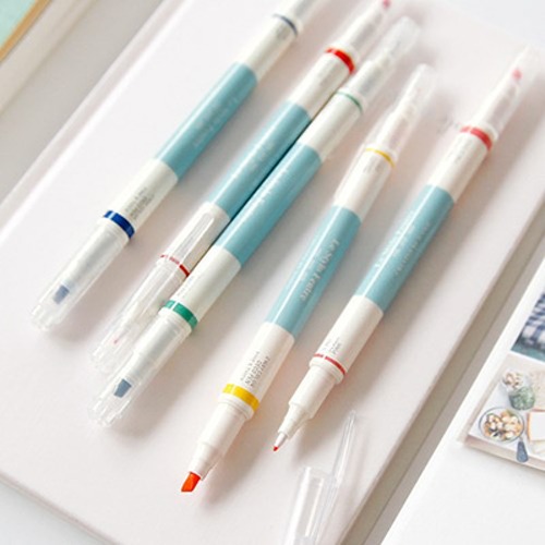 iKONIC Two-Way Deco Pen - 5 colors set